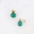 Boucles Acia - doré vert
