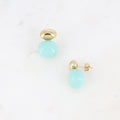 Boucles Acia - doré Bleu