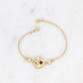 Bracelet -pierre naturelle  cornaline