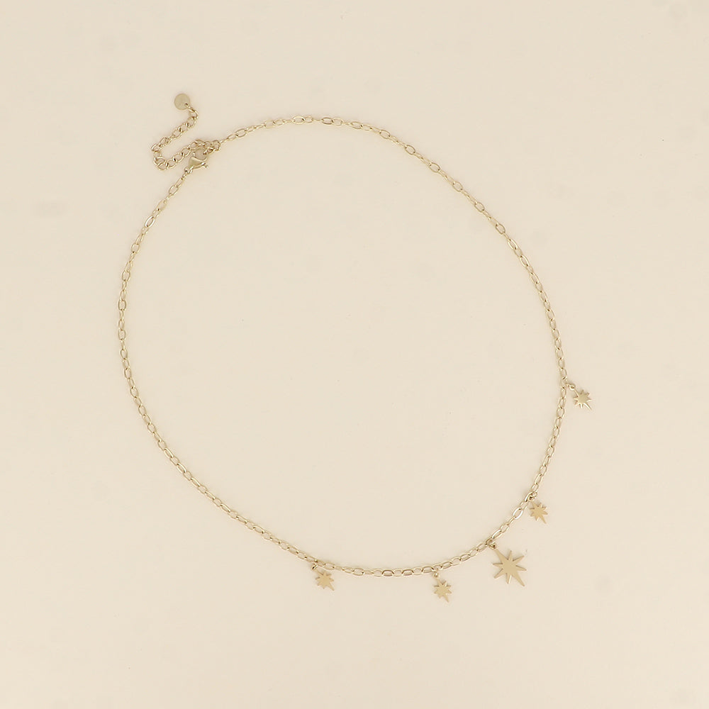 Collier - pampilles étoilées